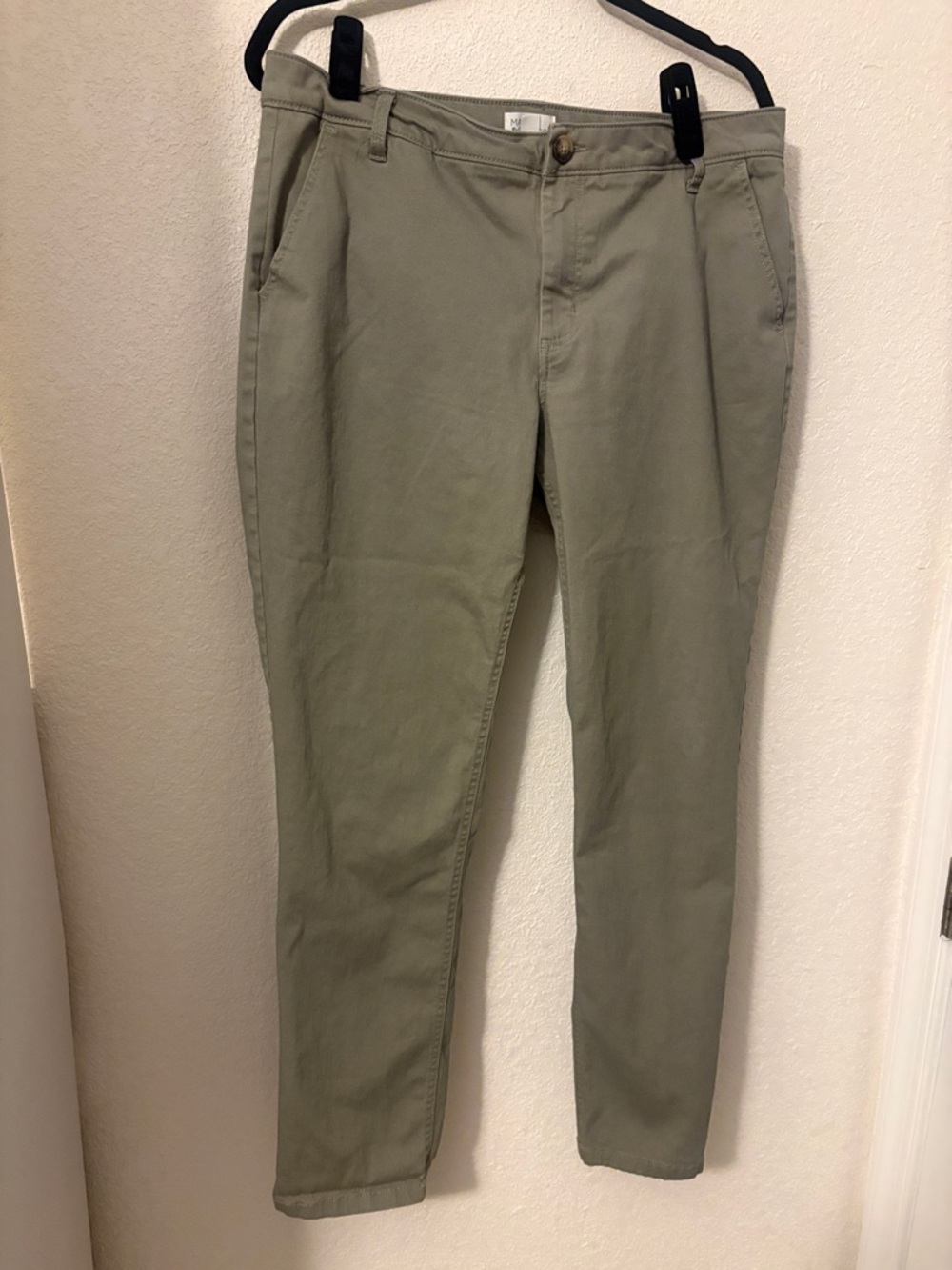 Market & Spruce Straight-Leg Chinos in Olive